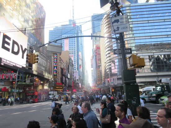 Times Square morning!