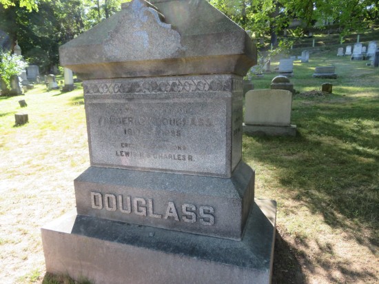 Douglass headstone.