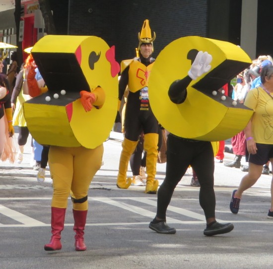 Pac-Man cosplay!