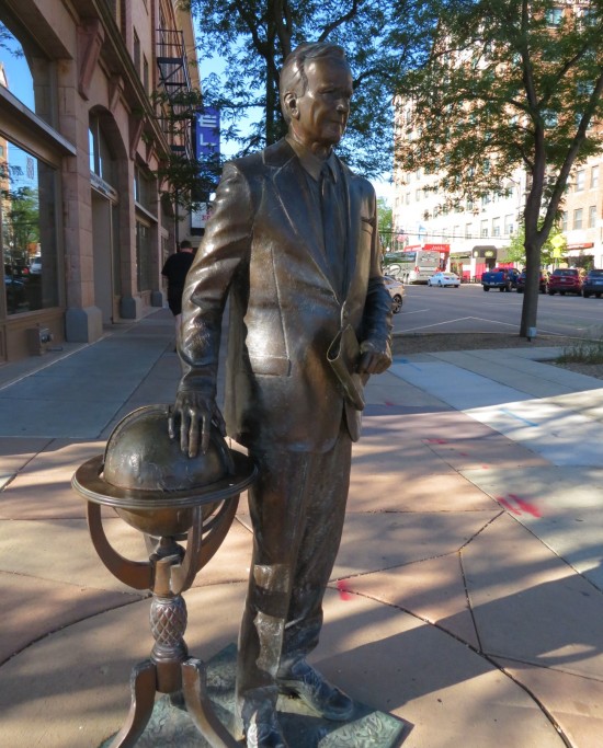 George H.W.Bush statue!
