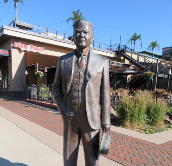 Herbert Hoover statue!