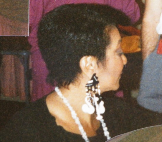 Nichols earrings 1991!
