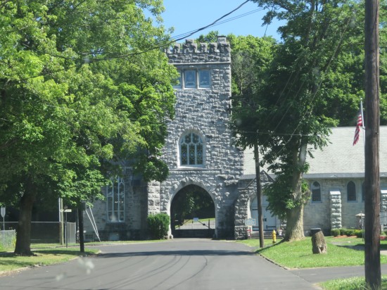 Fort Hill Cemetery entrance!