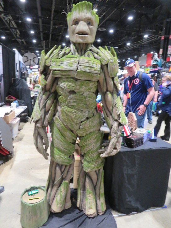 A 7-foot-tall Groot statue.